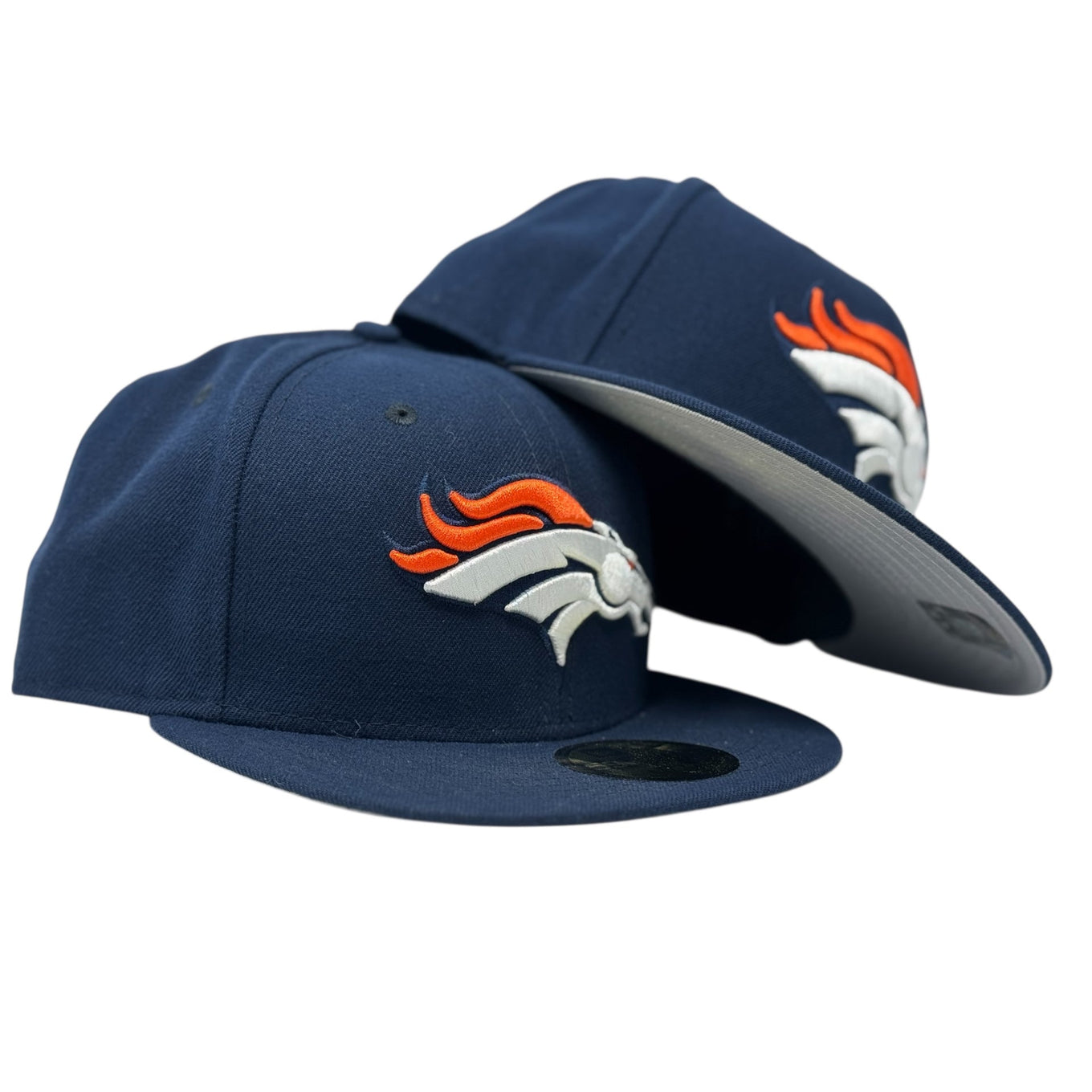 Denver Broncos NFL Collection 59Fifty New Era Fitted Hat-Navy