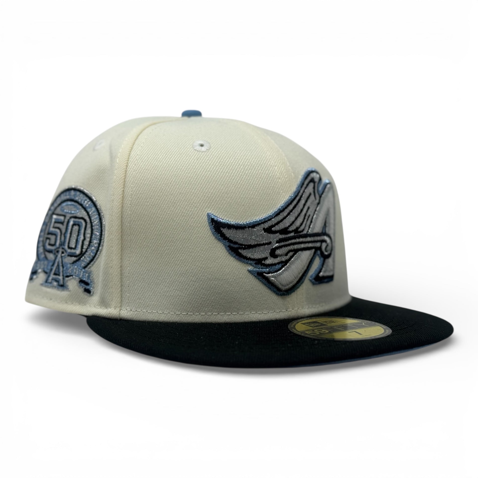 Los Angeles Angels 50th Anniversary Glow in the Dark New Era Fitted Hat