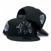 Los Angeles Dodgers "Halloween Pack" Snapback Hats-Black Purple