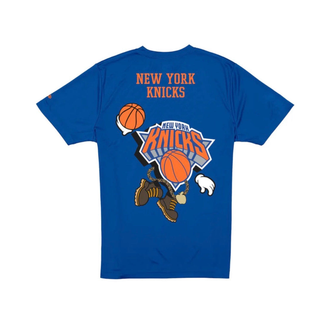 New York Knicks  Cartoon Blue T-Shirt