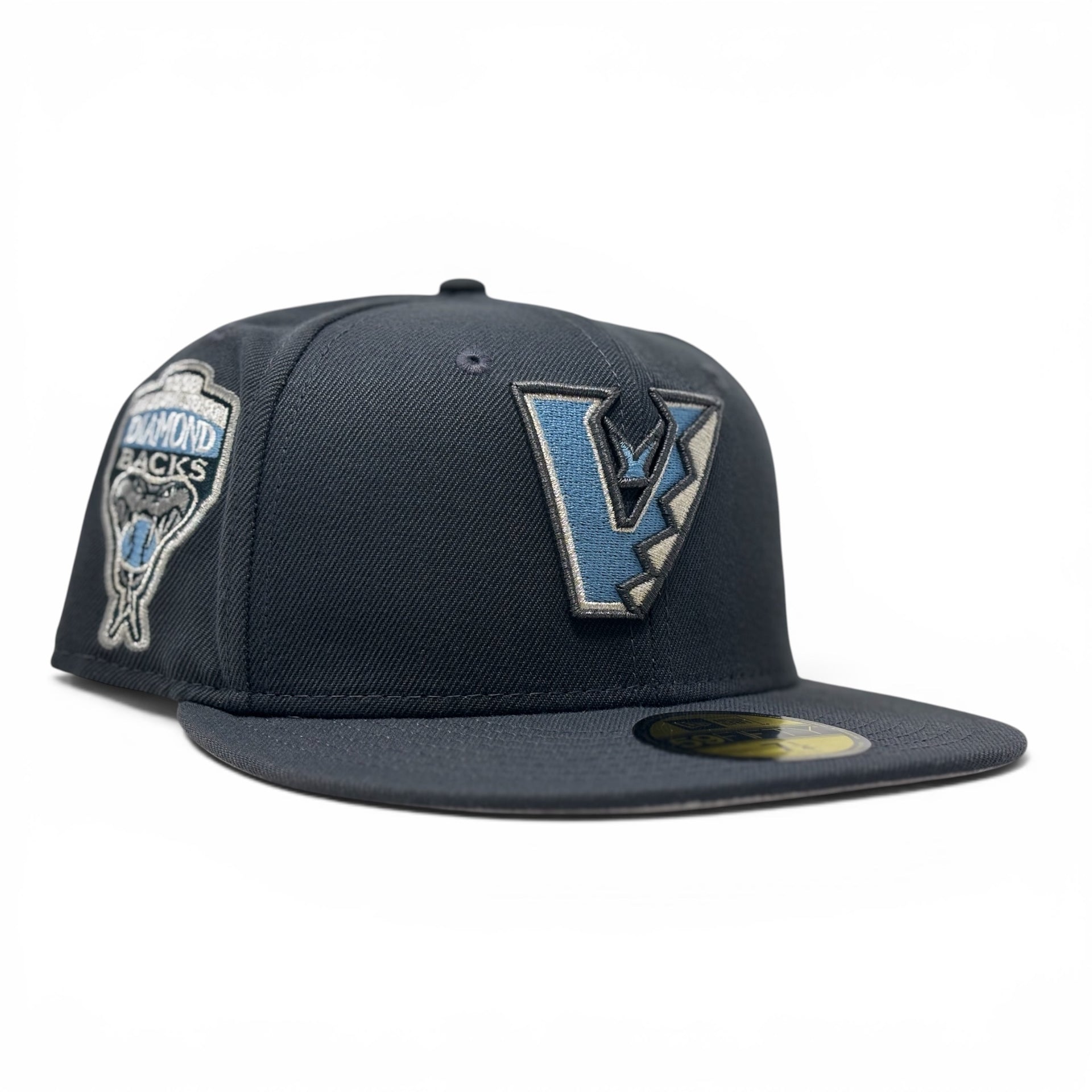 Arizona Diamondbacks 1998 Inaugural Season Upside Down Logo Fitted Hat