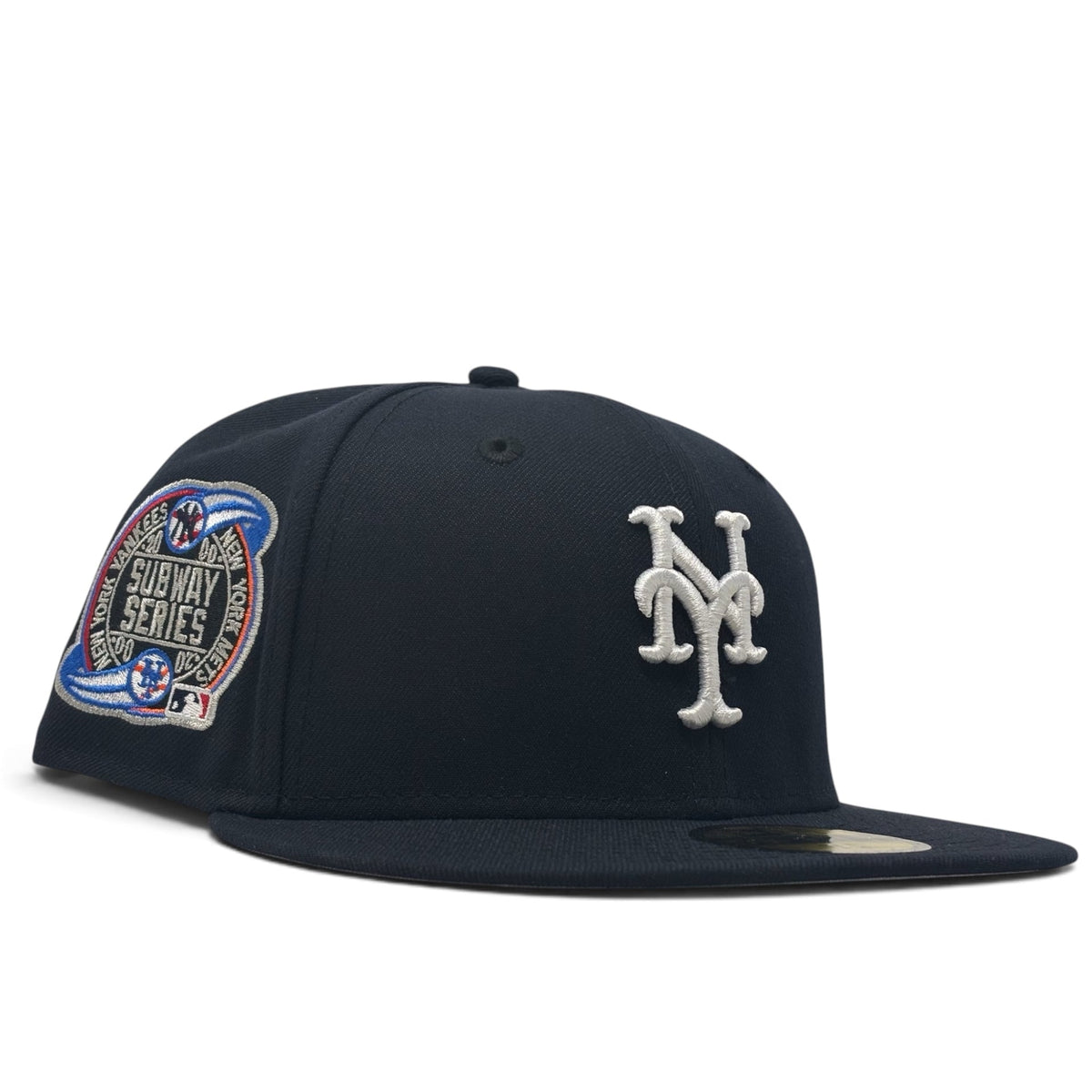 New York Mets Subway Series 59Fifty New Era Fitted Hats-Navy Blue