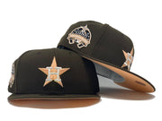 HOUSTON ASTROS 1986 ALL STAR GAME BROWN PEACH BRIM NEW ERA FITTED HAT