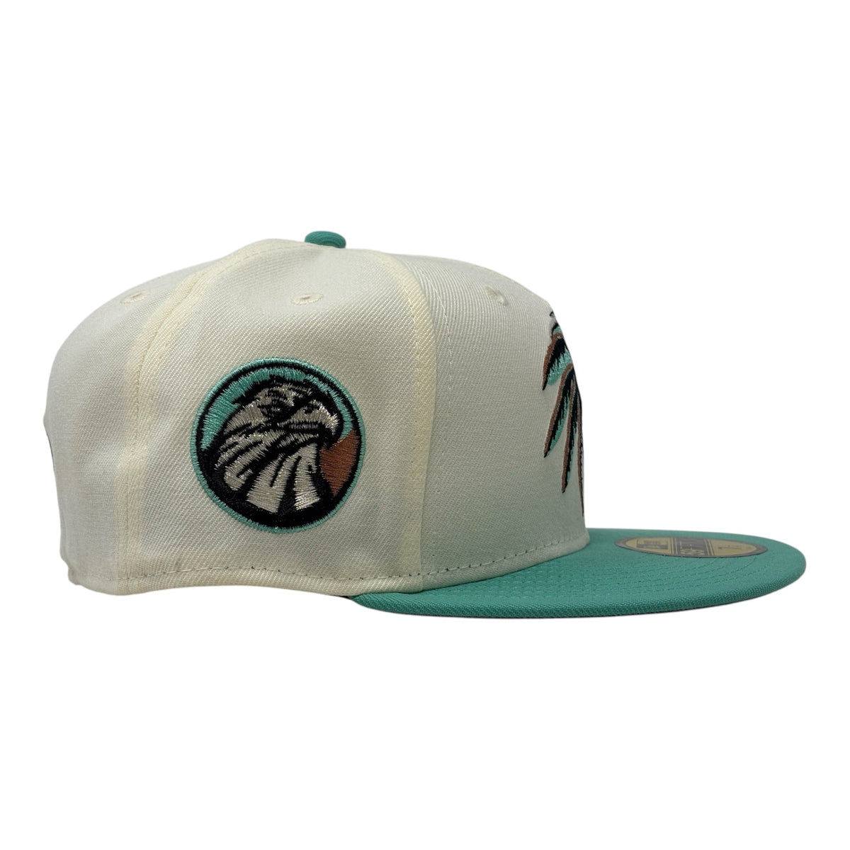 Aztec Skull Warriors New Era Fitted Hat-Chrome Mint