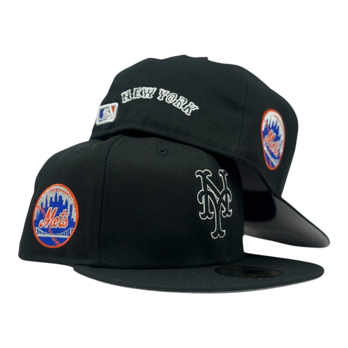New York Mets  New Era X  Alpha Industries Black 59FIFTY Fitted