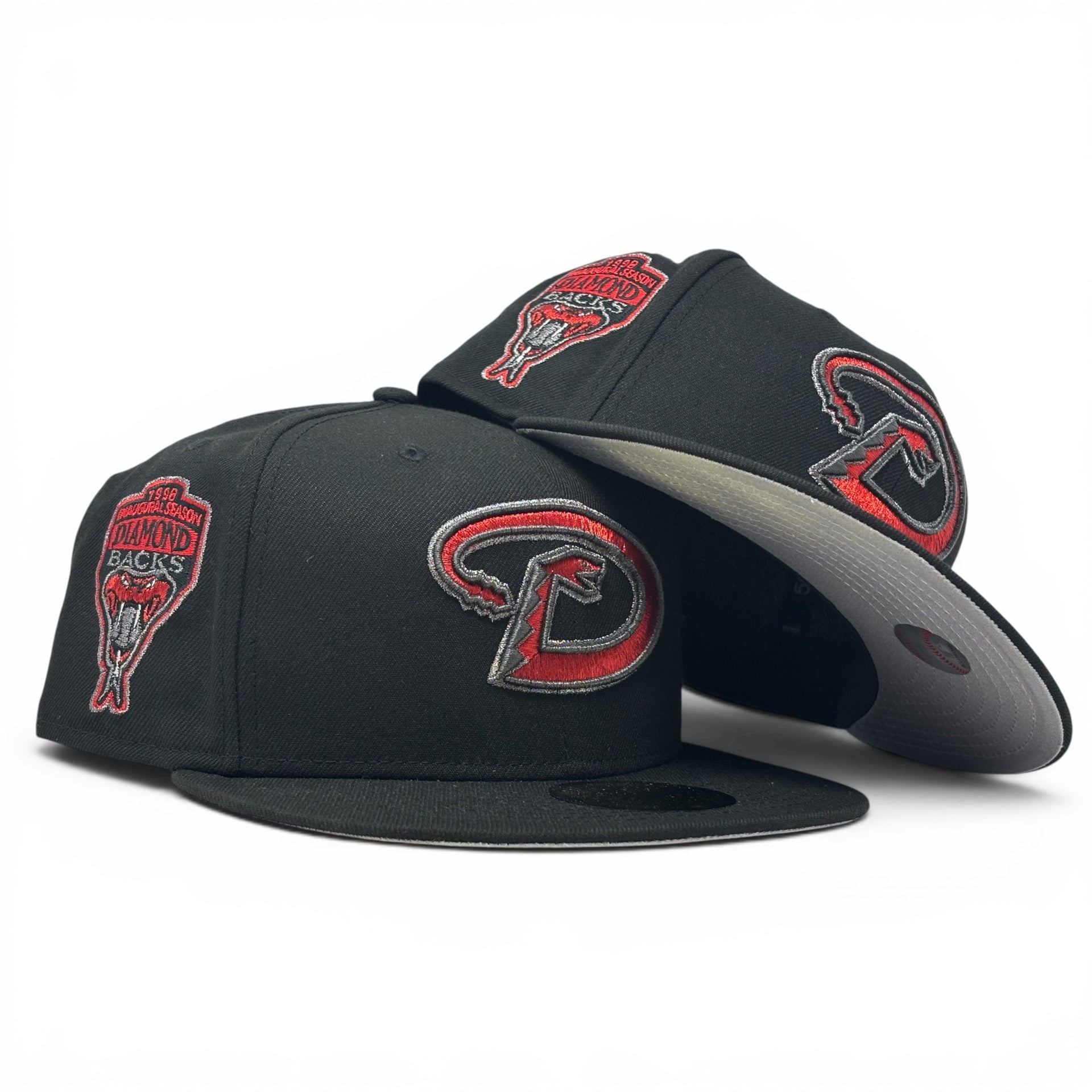 Arizona Diamondbacks 1998 Inaugural Season "Cherry Pack" Fitted Hats