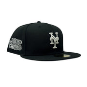 New York Mets 1986 World Series Fitted Hats- Black