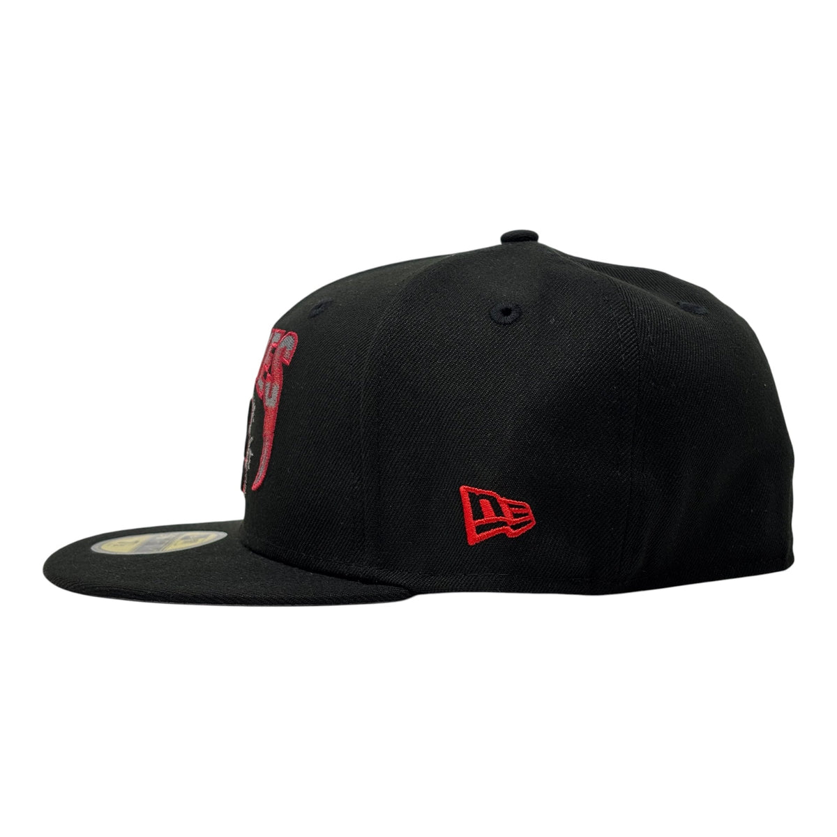 Atlanta Braves 2021 World Series "Metallica Pack" Logo Fitted -Black