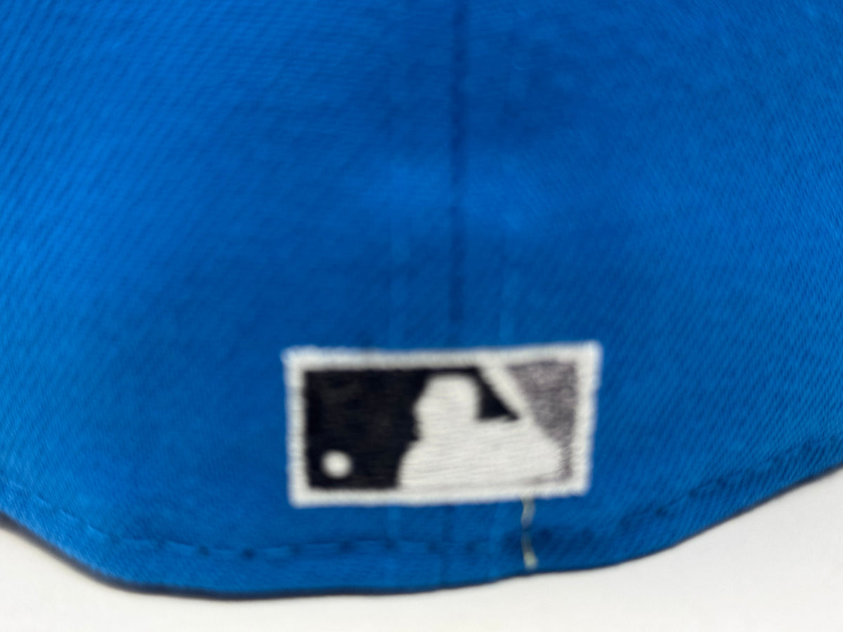Los Angeles Angels 35th Anniversary Fitted Hats-Cerulean Blue