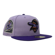 Baltimore Orioles 30th Anniversary Fitted Hat-Lavender Purple