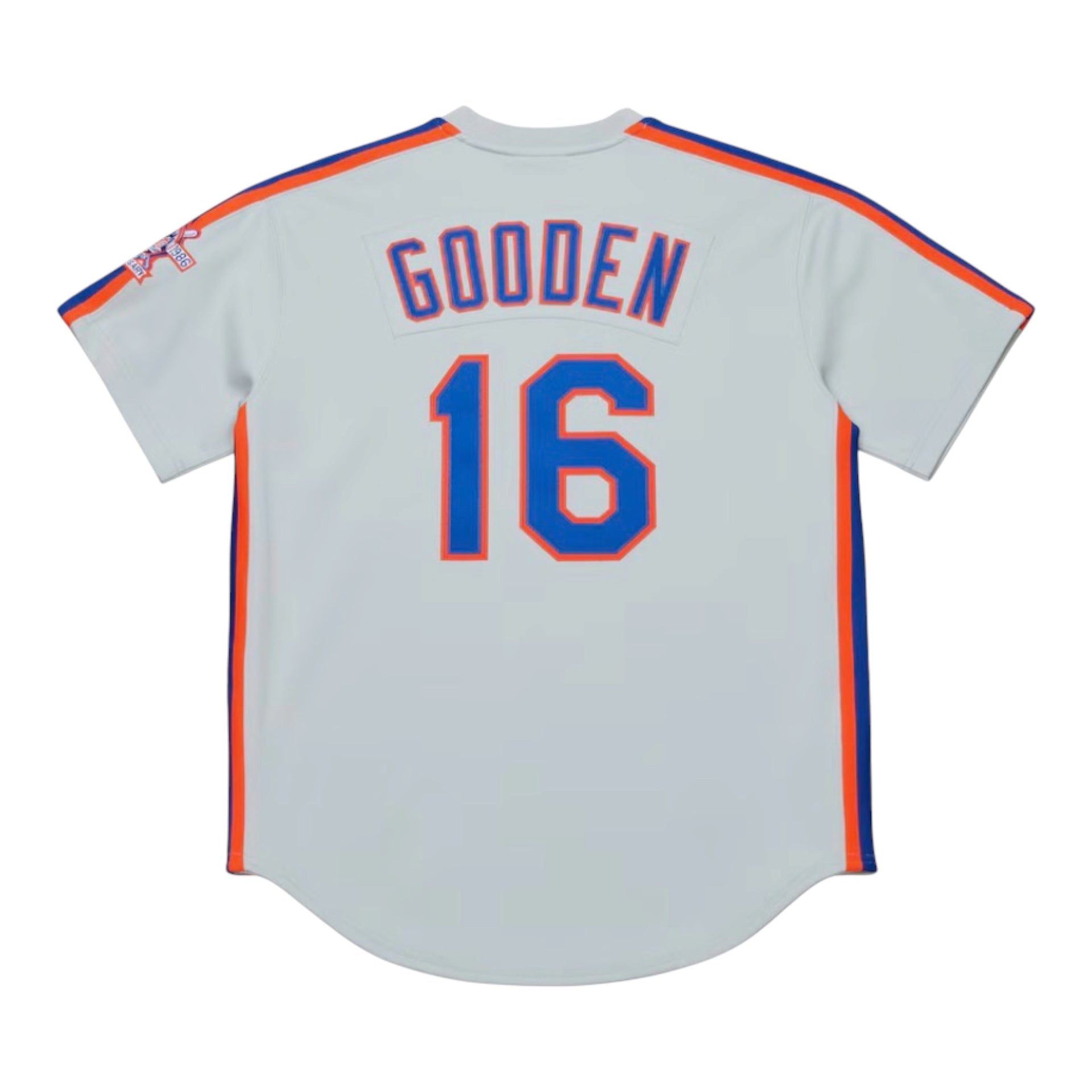 Dwight Gooden New York Mets 1986 Gray Authentic Jersey