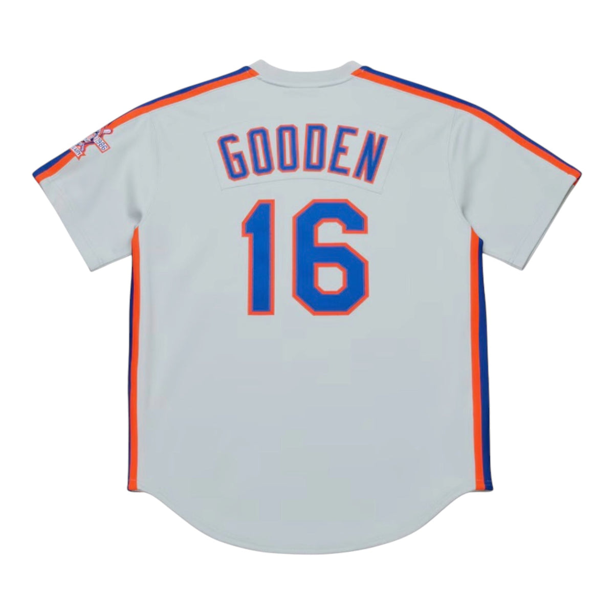 Dwight Gooden New York Mets 1986 Gray Authentic Jersey