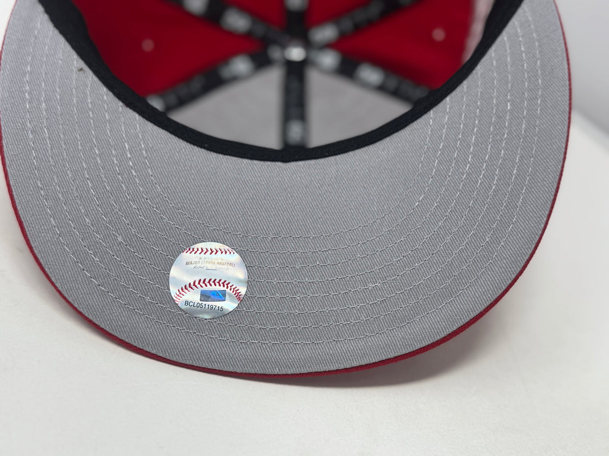 Chicago White Sox 95th Anniversary New Era Fitted Hat-Red