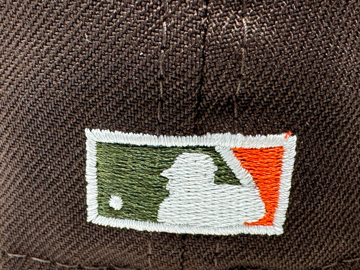 New York Mets 1969 World Series Brown Olive 59Fifty New Era Fitted Hat