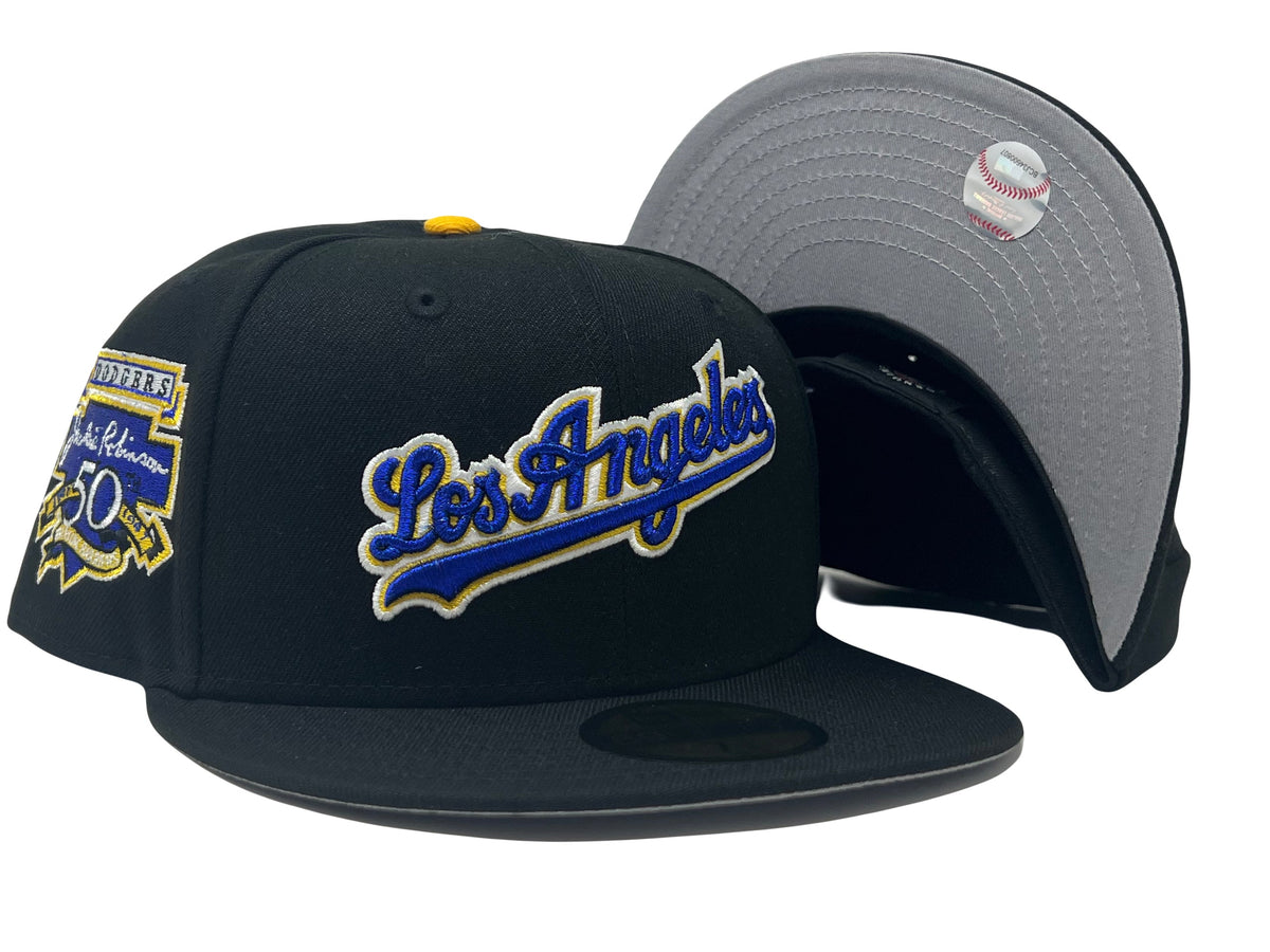 LOS ANGELES DODGERS JACKIE ROBINSON "CROSSOVER COLLECTION" NEW ERA FITTED HAT