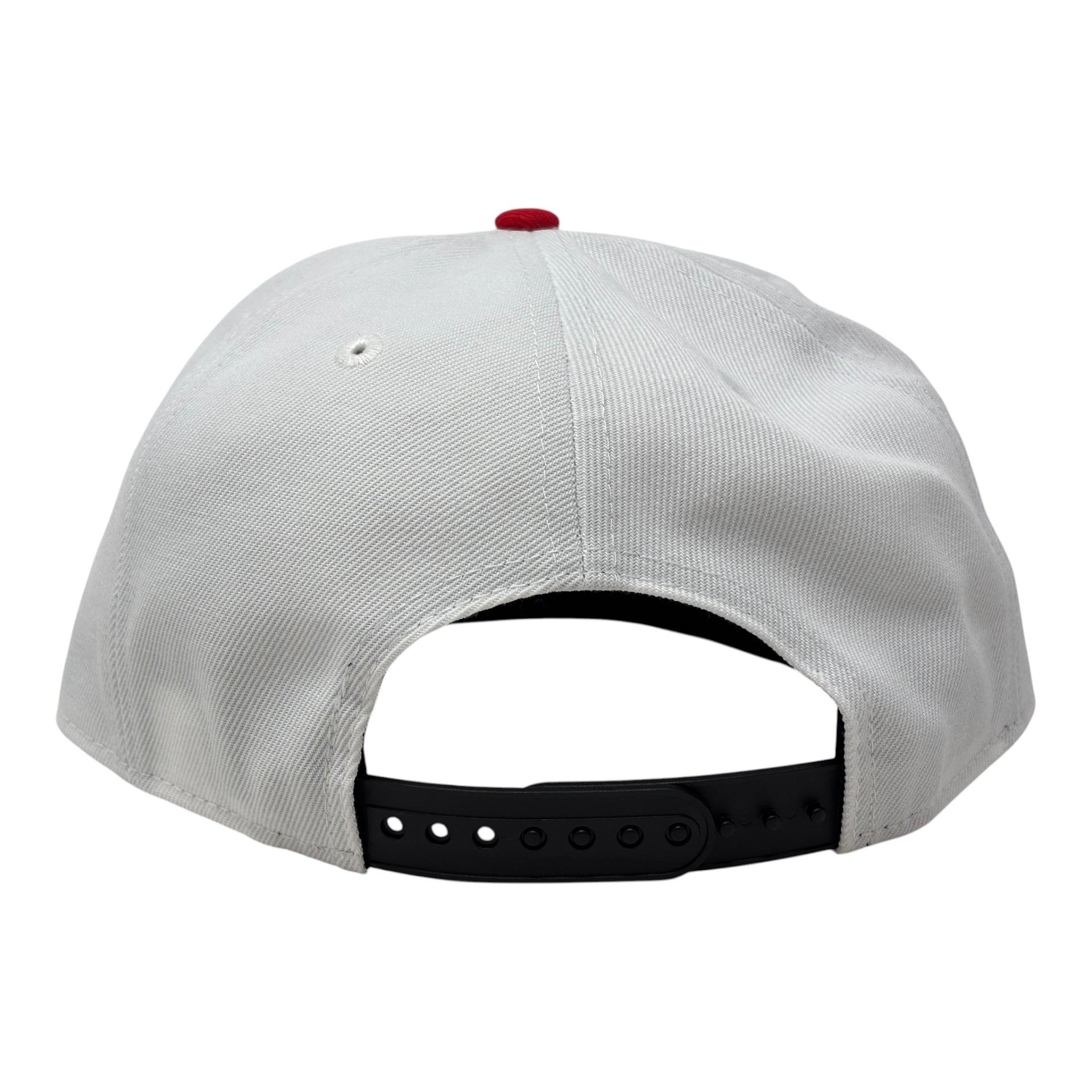 Chicago Bulls 9Fifty A-Frame Snapback Hats-White Red