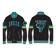 Chicago Bulls Starter Authentic Jacket to Match Jordan 11 Gamma