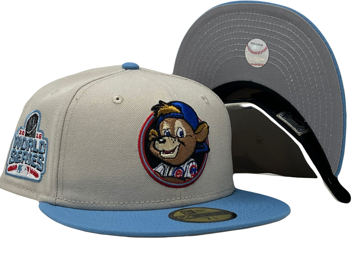 Chicago Cubs 2016 World Series "Stone Pack" New Era Fitted Hat