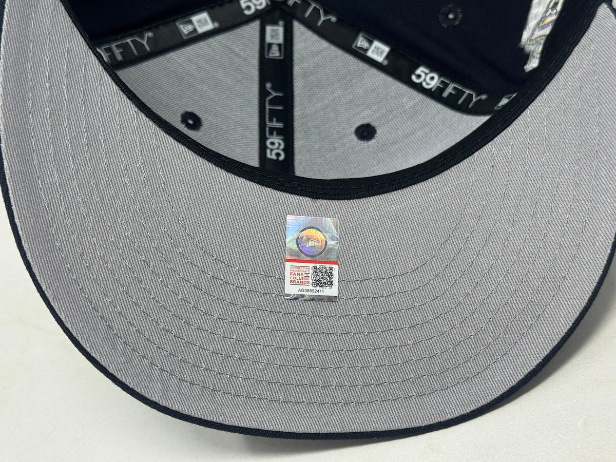 Syracuse 2003 Final Four 59FIFTY Navy Orange Pre-Curved New Era Fitted Hat