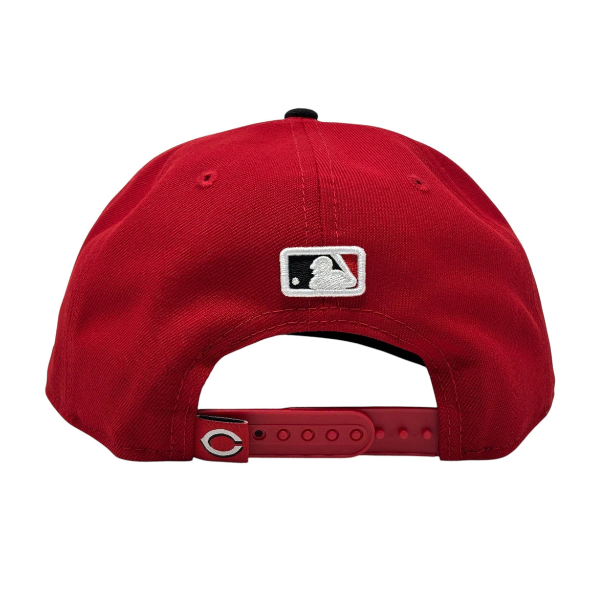 Cincinnati Reds Cartoon 9FIFTY A-Frame Snapback Hat-Red Black