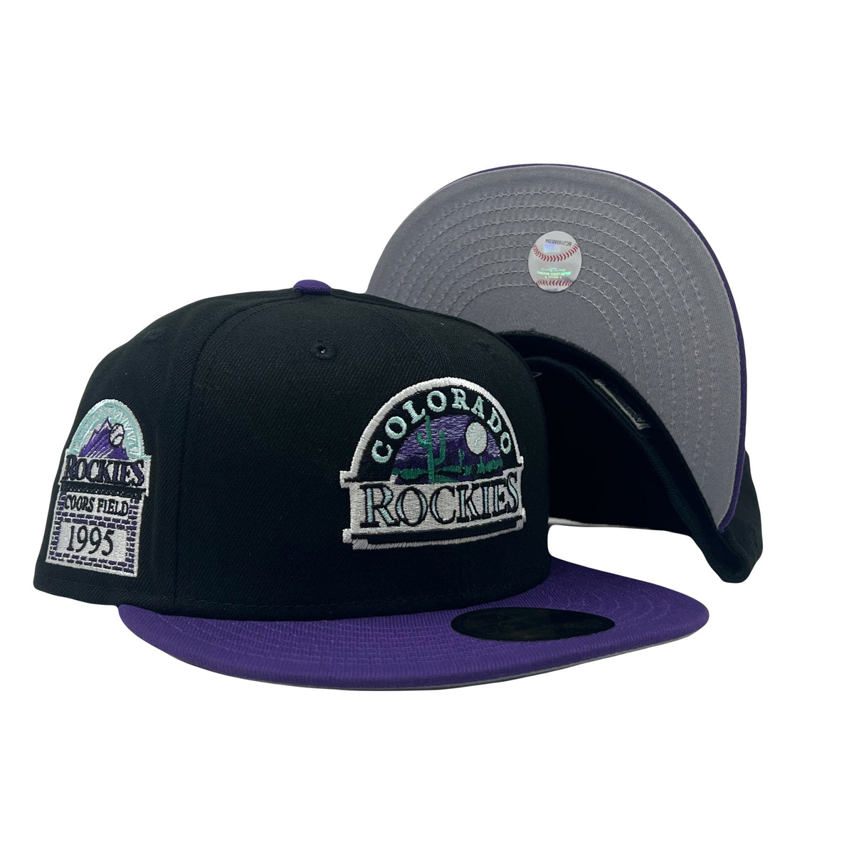 Colorado Rockies 1995 Coors Field 5950 New Era Fitted Hat