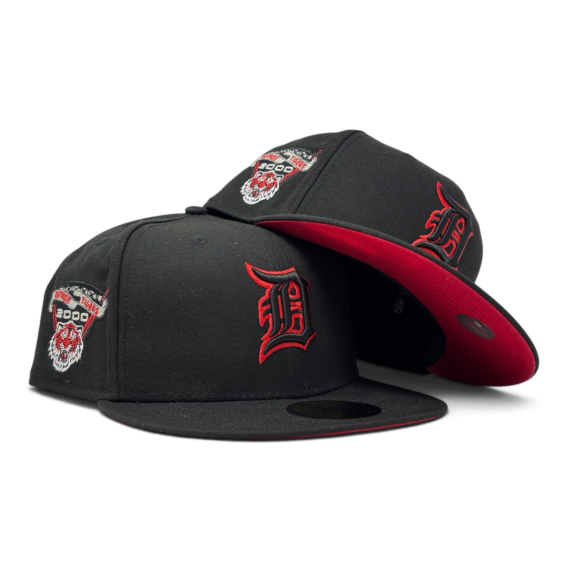 Detroit Tigers 2000 All Star Game "Cherry Pack" Red Brim Fitted Hat