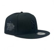 Yankees Tonal Black Snapback