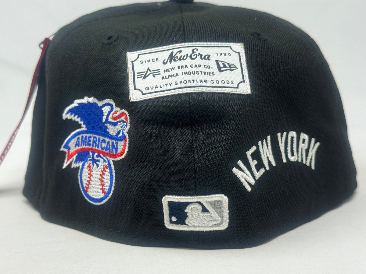 New York Mets  New Era X  Alpha Industries Black 59FIFTY Fitted