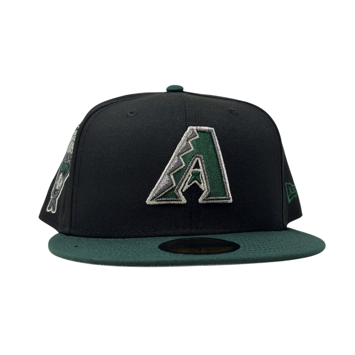 Arizona Diamondbacks 1998 Inaugural Season New Era Fitted Hat-Black Green