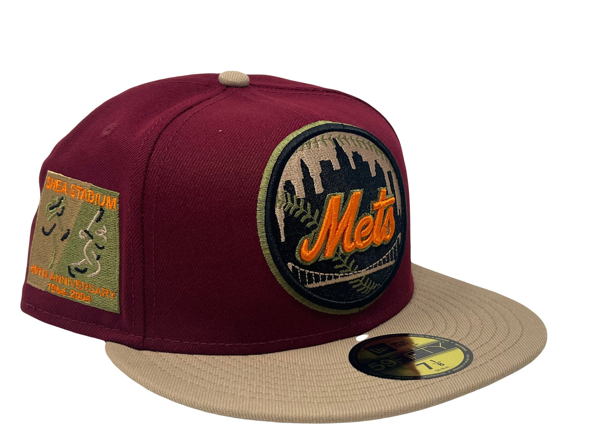 New York Mets Shea Stadium "Fall Foliage" Pack New Era Fitted Hat 