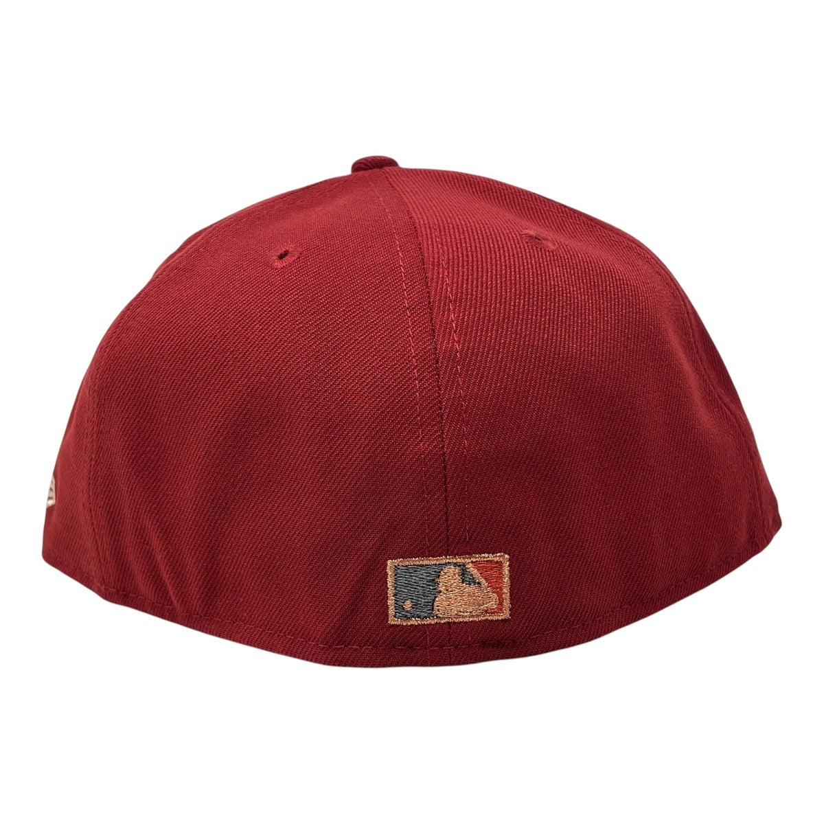 Arizona Diamondbacks 2001 World Series Fitted Hats-Brick Red