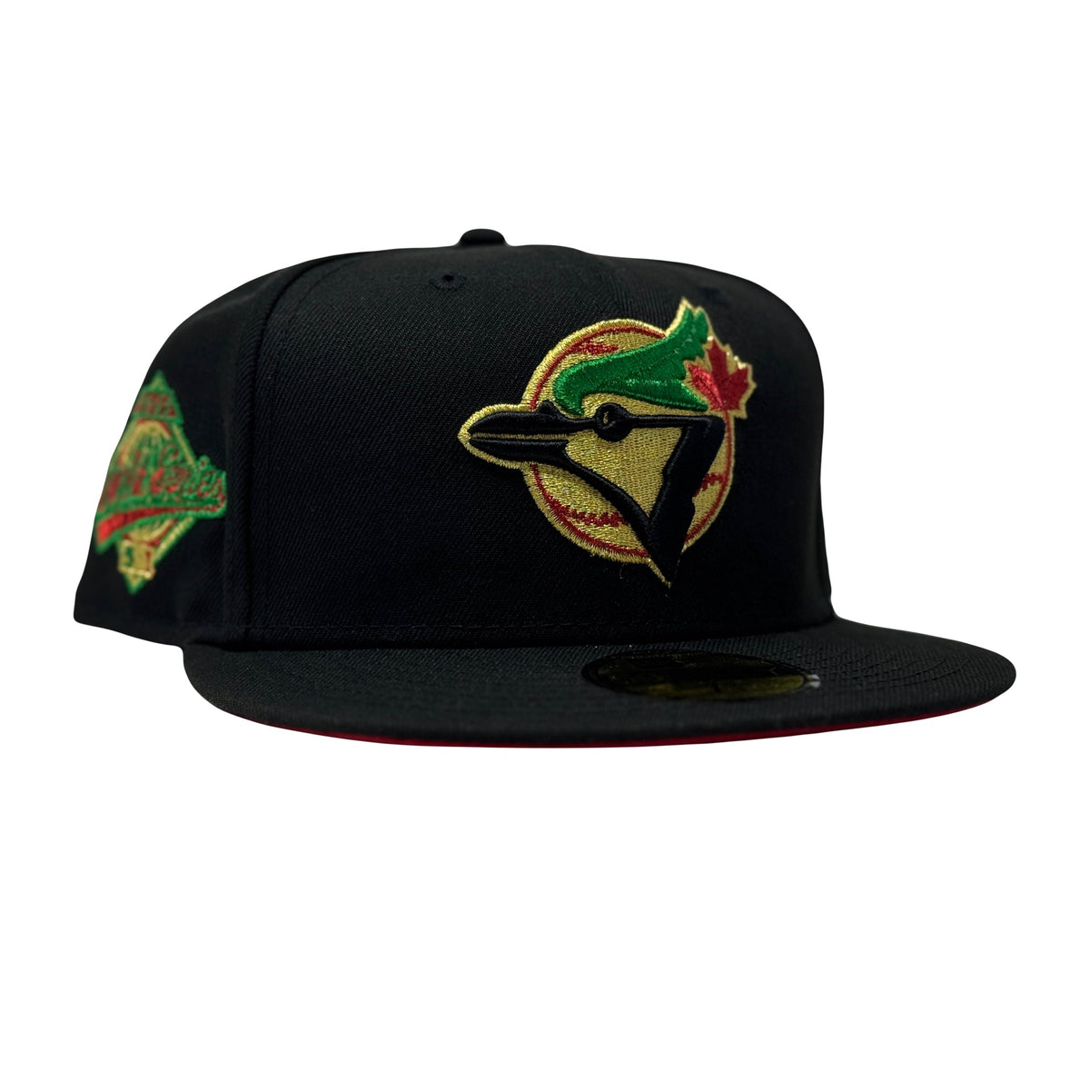 Toronto Blue Jays 1993 World Series Xmas Pack Black Fitted Hats