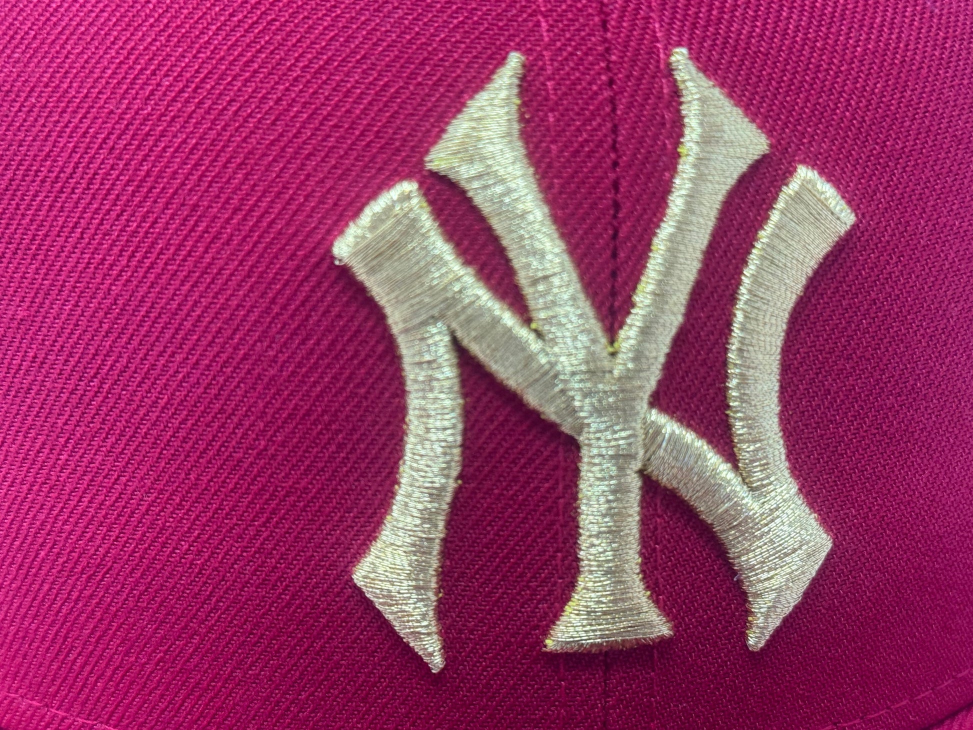 New York Yankees 1962 World Series Fitted Hat-Red
