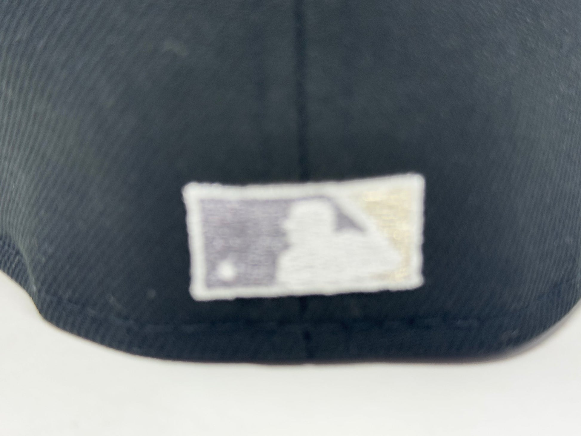 Chicago Cubs Be Alert Foul Ball Logo New Era Fitted Hats-Metallic Black