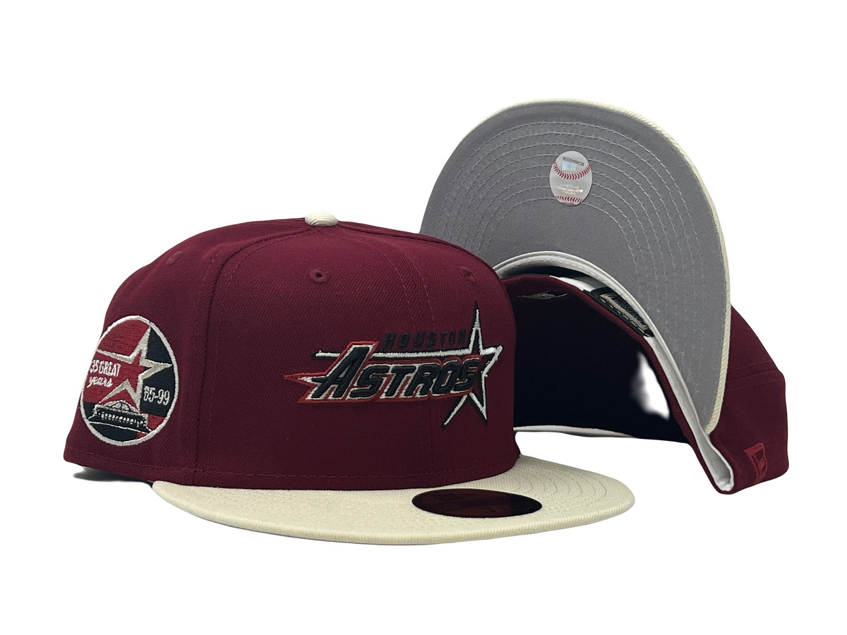 Brick Red Houston Astros 35th Anniversary 5950 New Era Fitted Hat