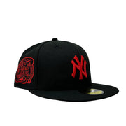 New York Yankees Subway Series Black Gray Brim 5950 New Era Fitted Hat