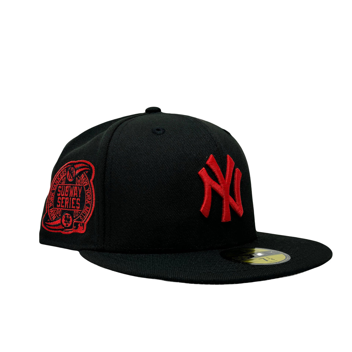 New York Yankees Subway Series Black Gray Brim 5950 New Era Fitted Hat
