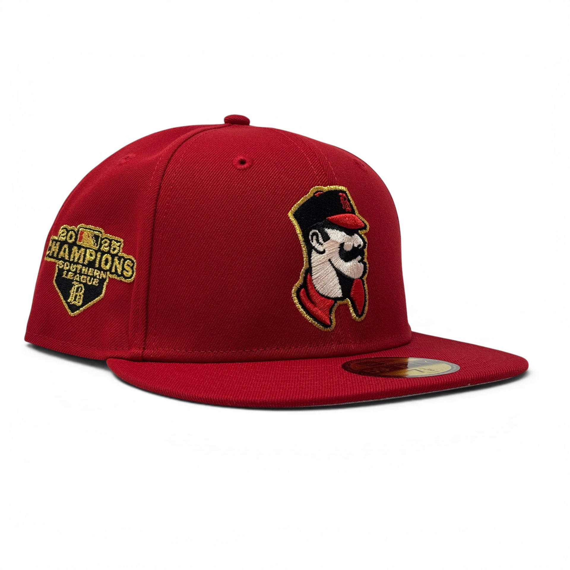 Birmingham Barons 2025 Southern League Champions 59Fifty Fitted Hat-Red