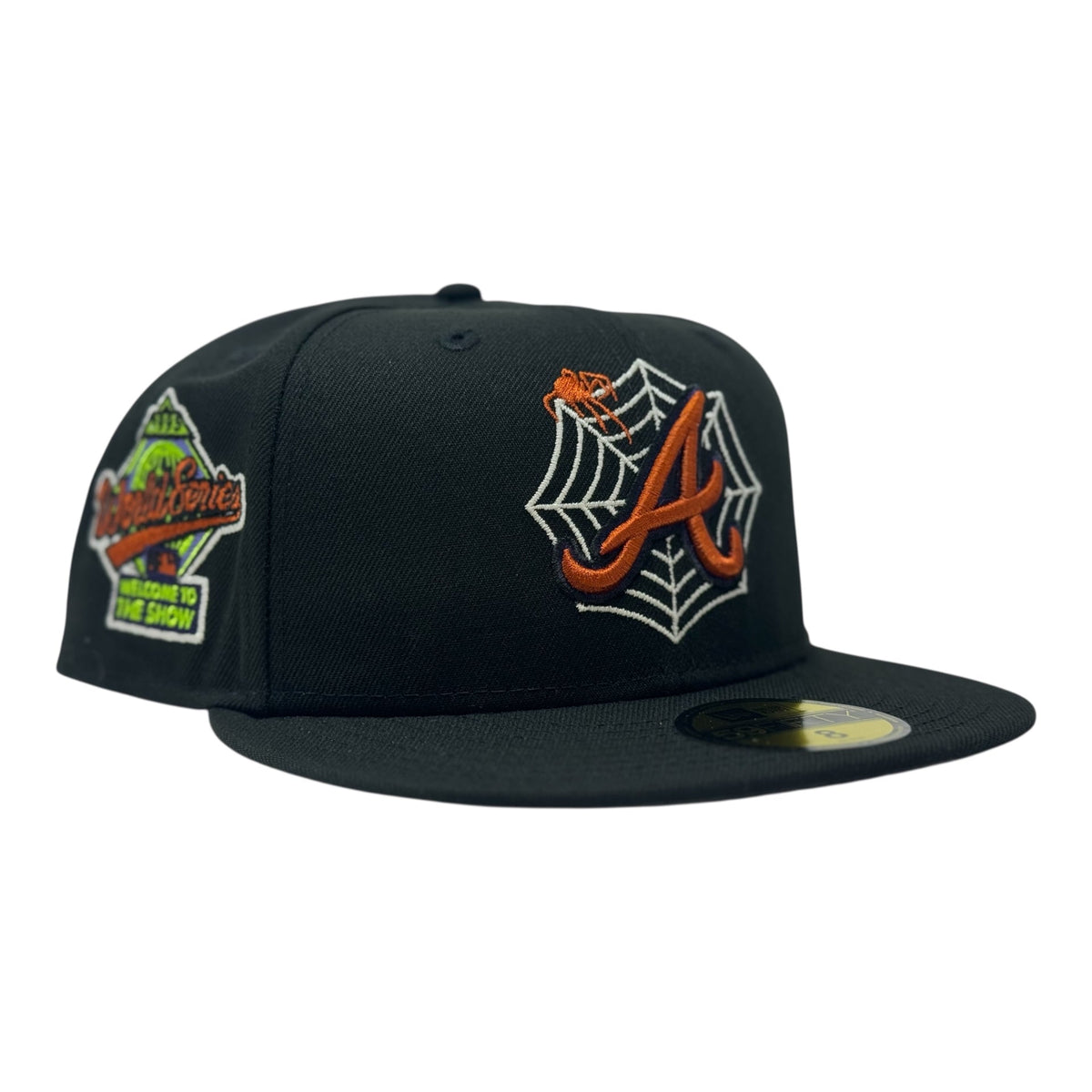 Atlanta Braves "Halloween Pack" Fitted Hats-Black