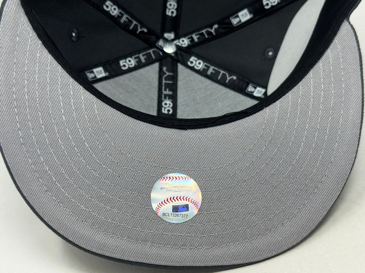 New York Mets Subway Series 59Fifty New Era Fitted Hat-Dark Gray