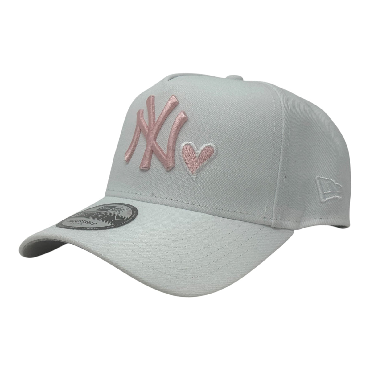 New York Yankees 2024 World Series with heart 9forty A-Frame Snapback Hat
