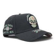 Chicago White Sox Gray 2026 Day of the Dead New Era 9FORTY A-Frame Hat