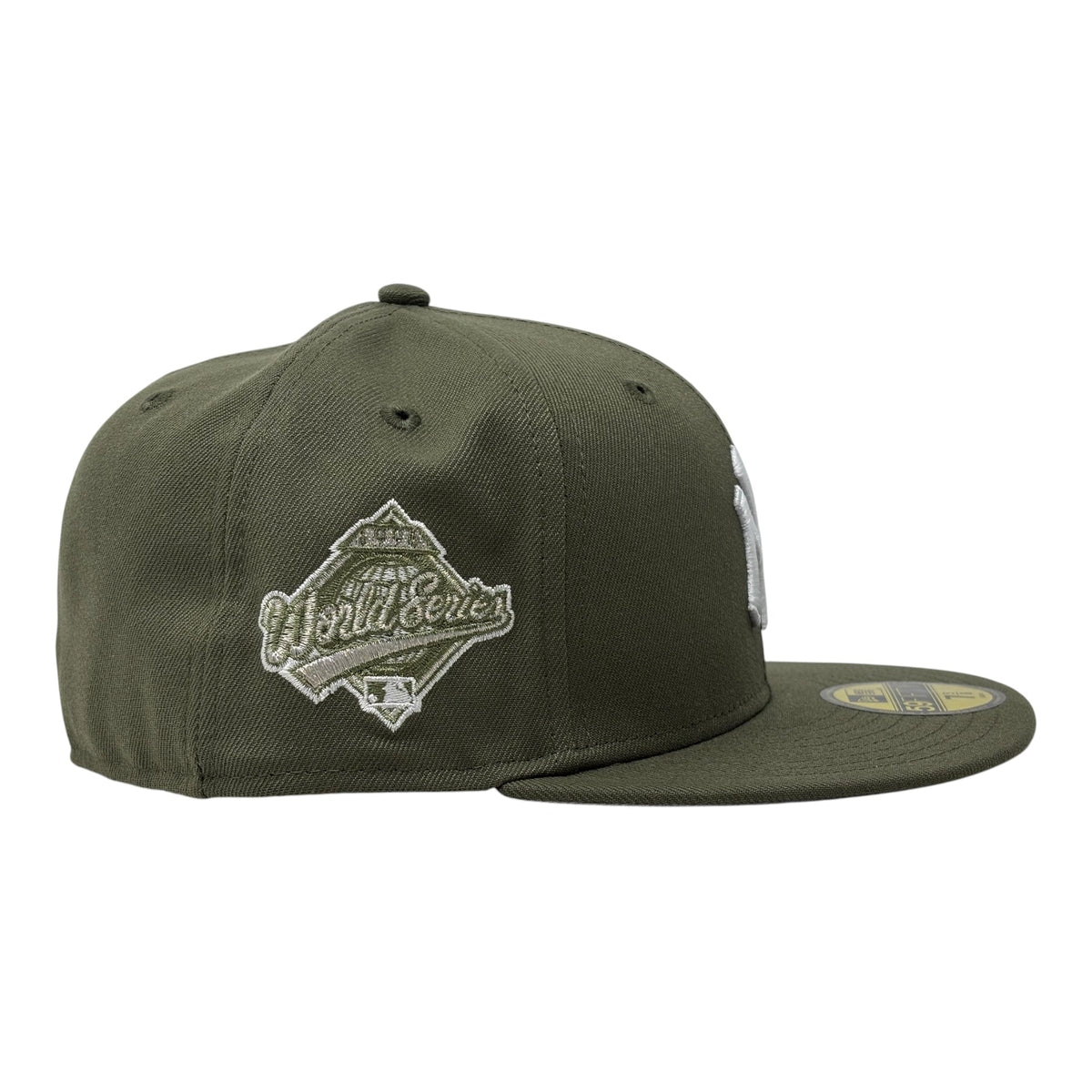 New York Yankees 1996 World Series Olive 59Fifty New Era Fitted Hat