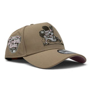 Detroit Tigers 2005 All Star Game Sliding New Era A-Frame Snapback Hat-Camel