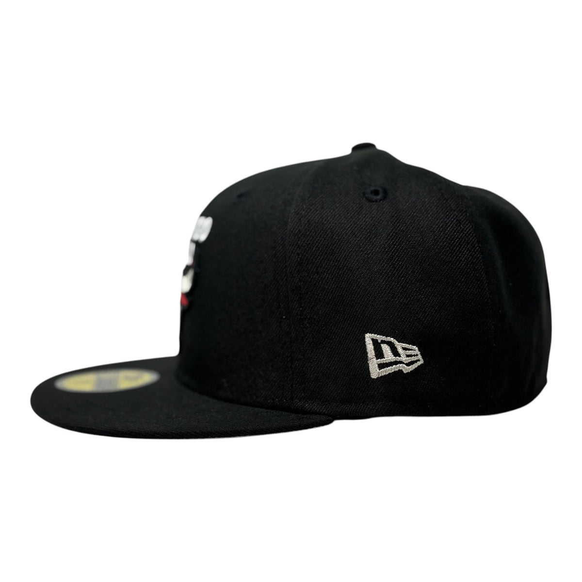 Chicago Bulls 6X NBA Champions Fitted Hat -Black