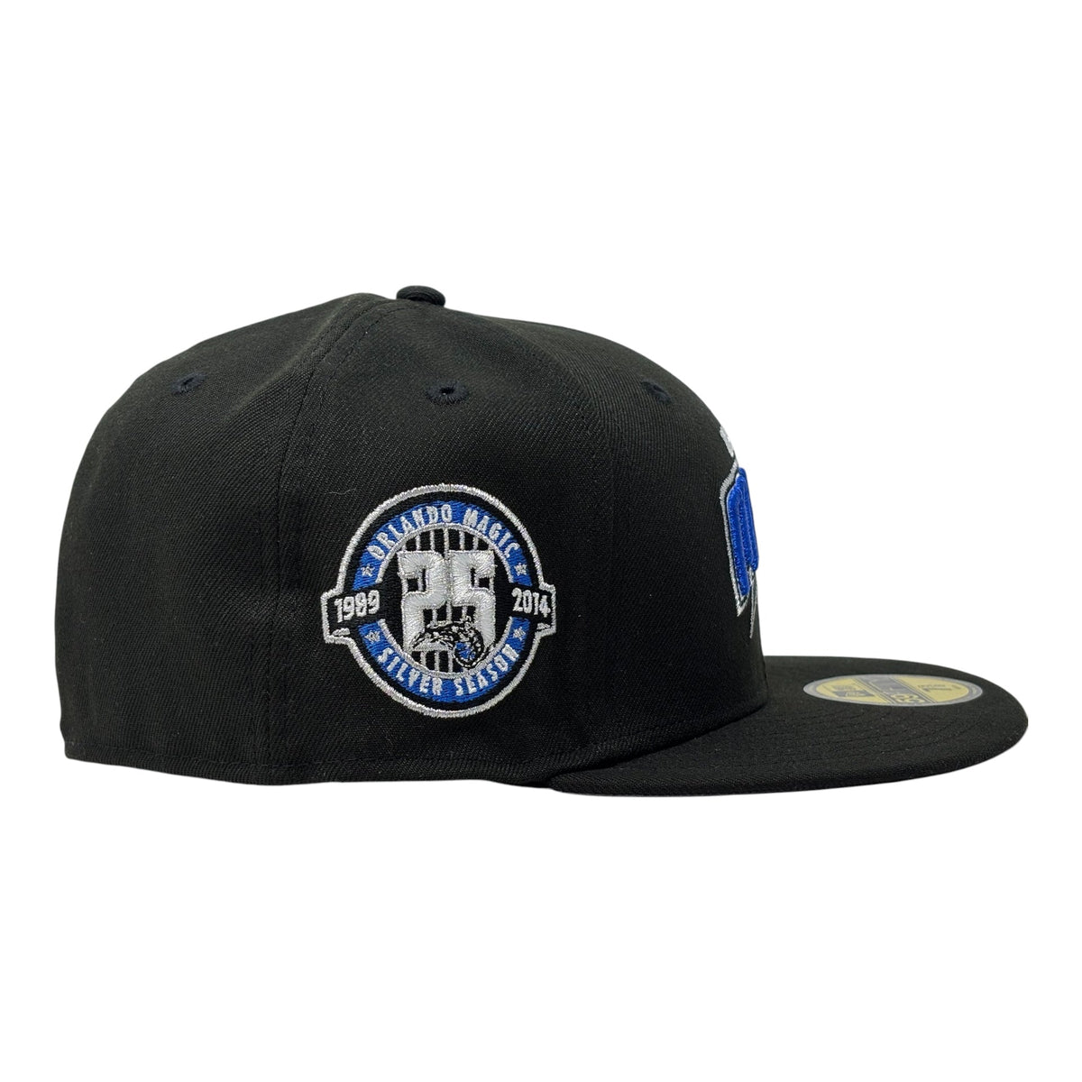 Orlando Magic 25th Anniversary New Era Fitted Hat-Black