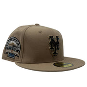 New York Mets Shea Stadium Beige 5950 New Era Fitted Hat