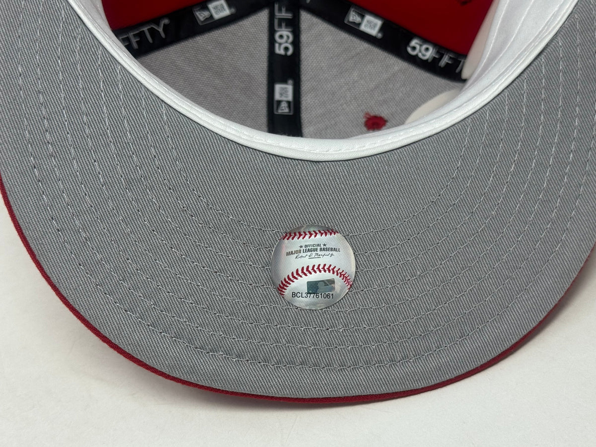 New York Yankees 2000 World Series Fitted Hats- Red