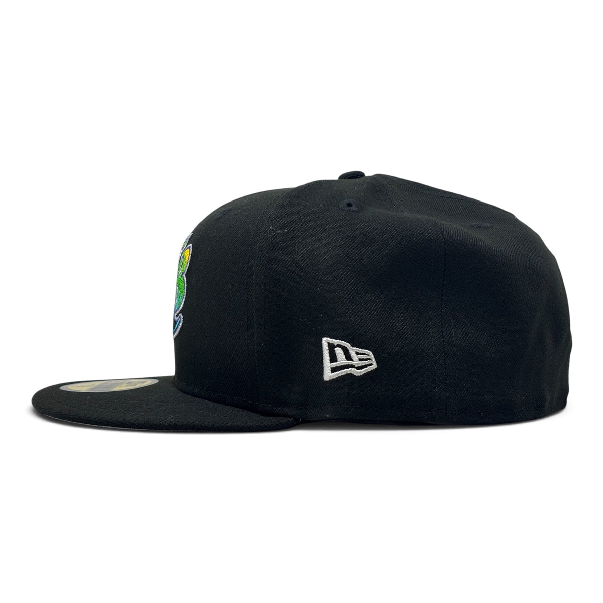 Tampa Bay Devil Rays 10th Seasons Classic New Era Fitted Hat-Black