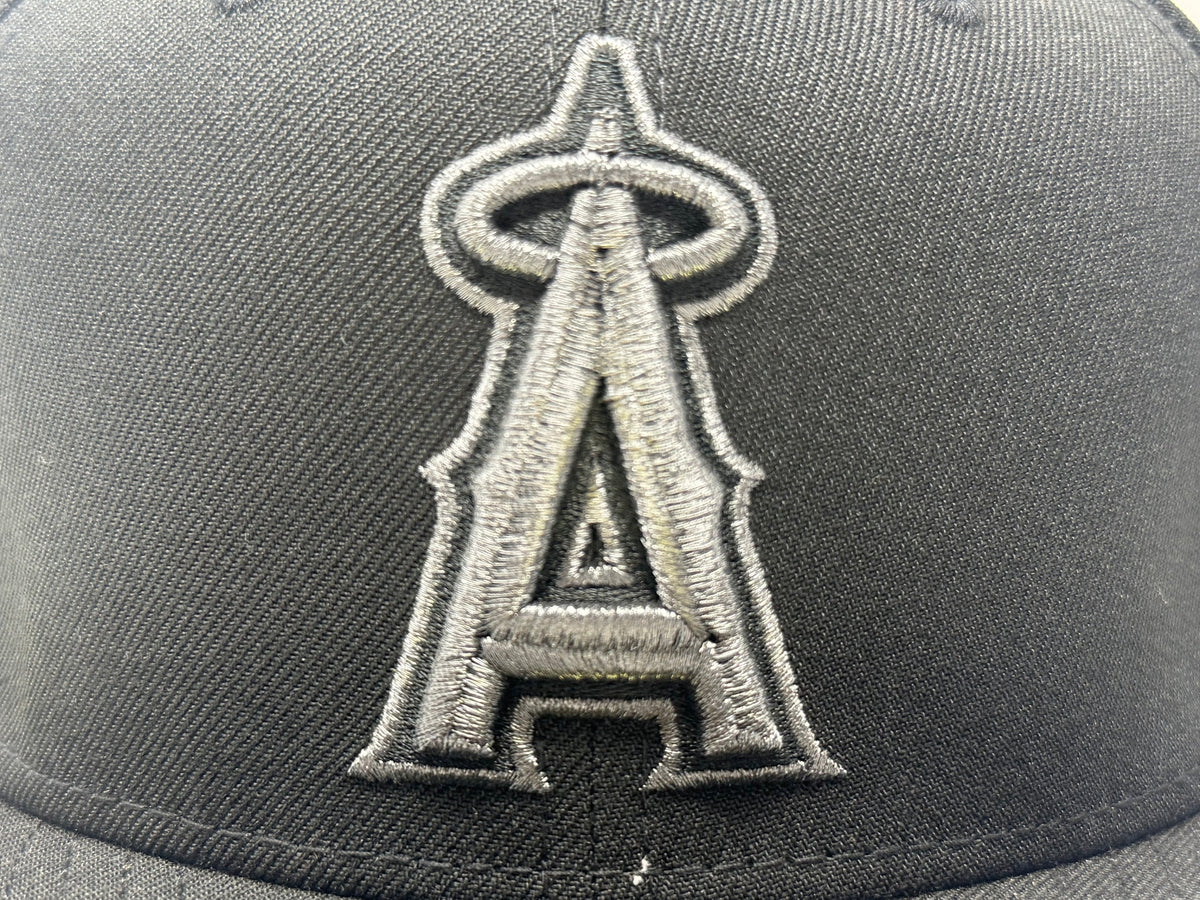 Los Angeles Angels 35th Anniversary Fitted Hat Black
